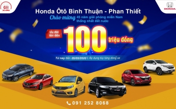 Ưu đãi lên đến 100 triệu nhân dịp 30/4 ngày Giải phóng Miền Nam